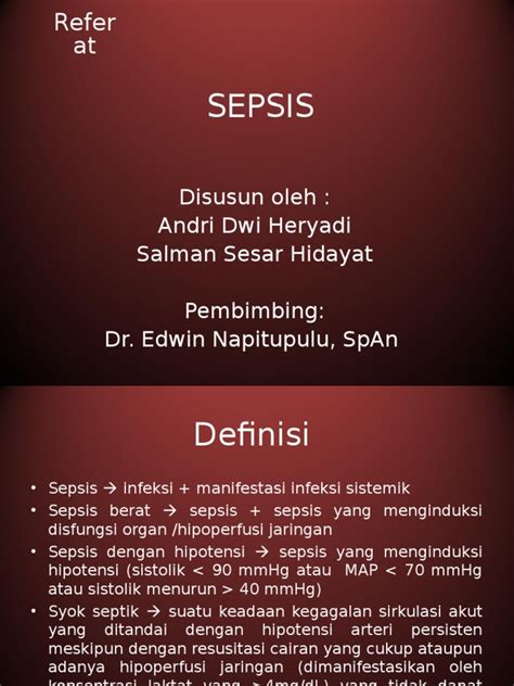 sepsis adalah pdf